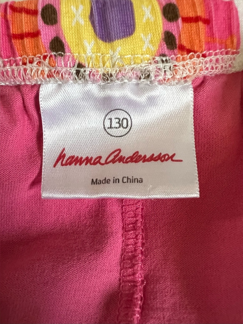 Hanna Andersson Bright Floral & Stripe Tiered Skirt - Picture 2 of 3